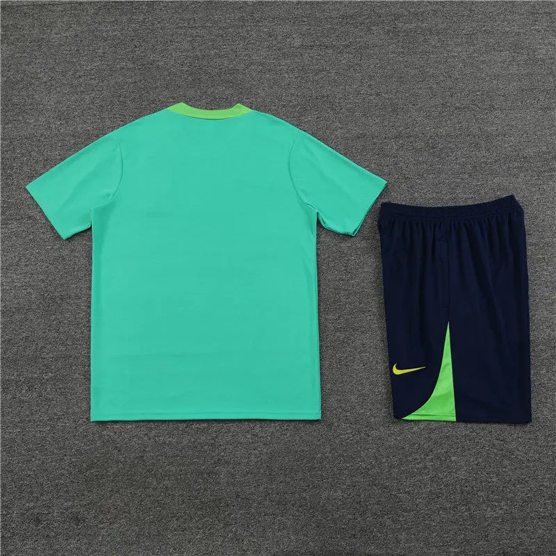 23/24 Ensemble d’échauffement BRÉSIL Vert/Noir