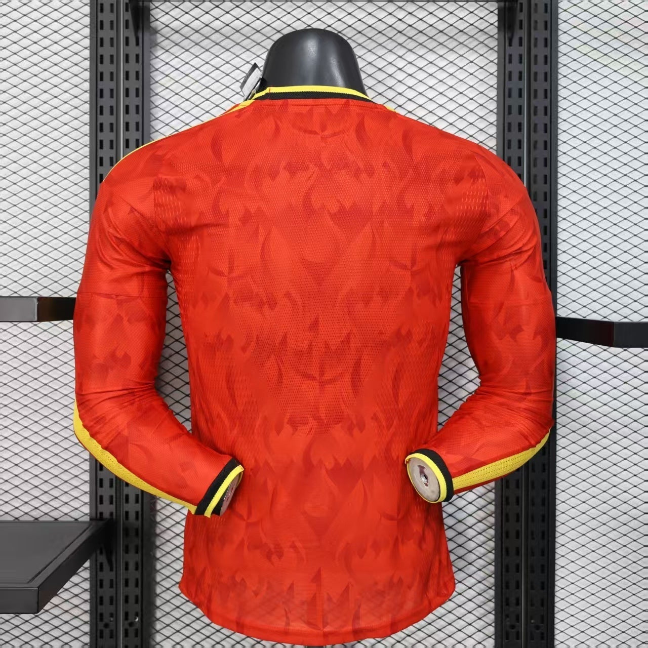 BELGIQUE - MAILLOT DOMICILE JOUEUR MANCHES LONGUES 2026