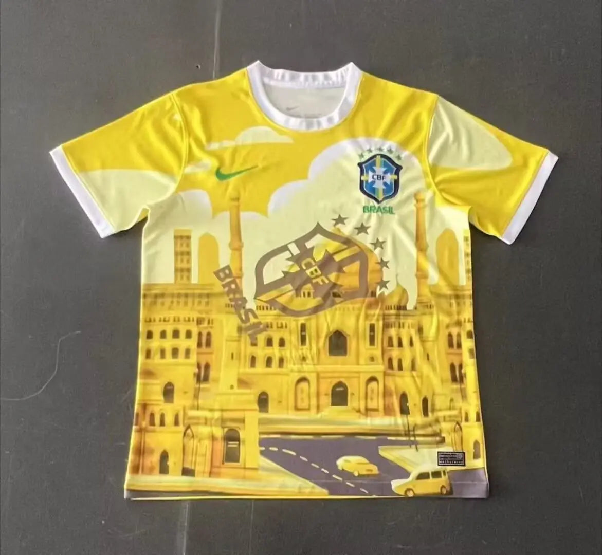 CONCEPT Maillot du BRÉSIL Jaune