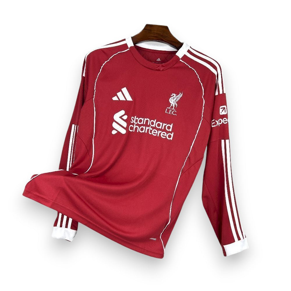 LIVERPOOL - MAILLOT DOMICILE MANCHES LONGUES 25/26