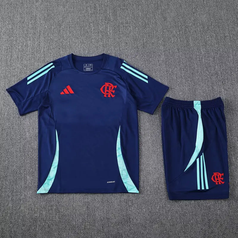 24/25 Ensemble d’entraînement du Flamengo Bleu Foncé