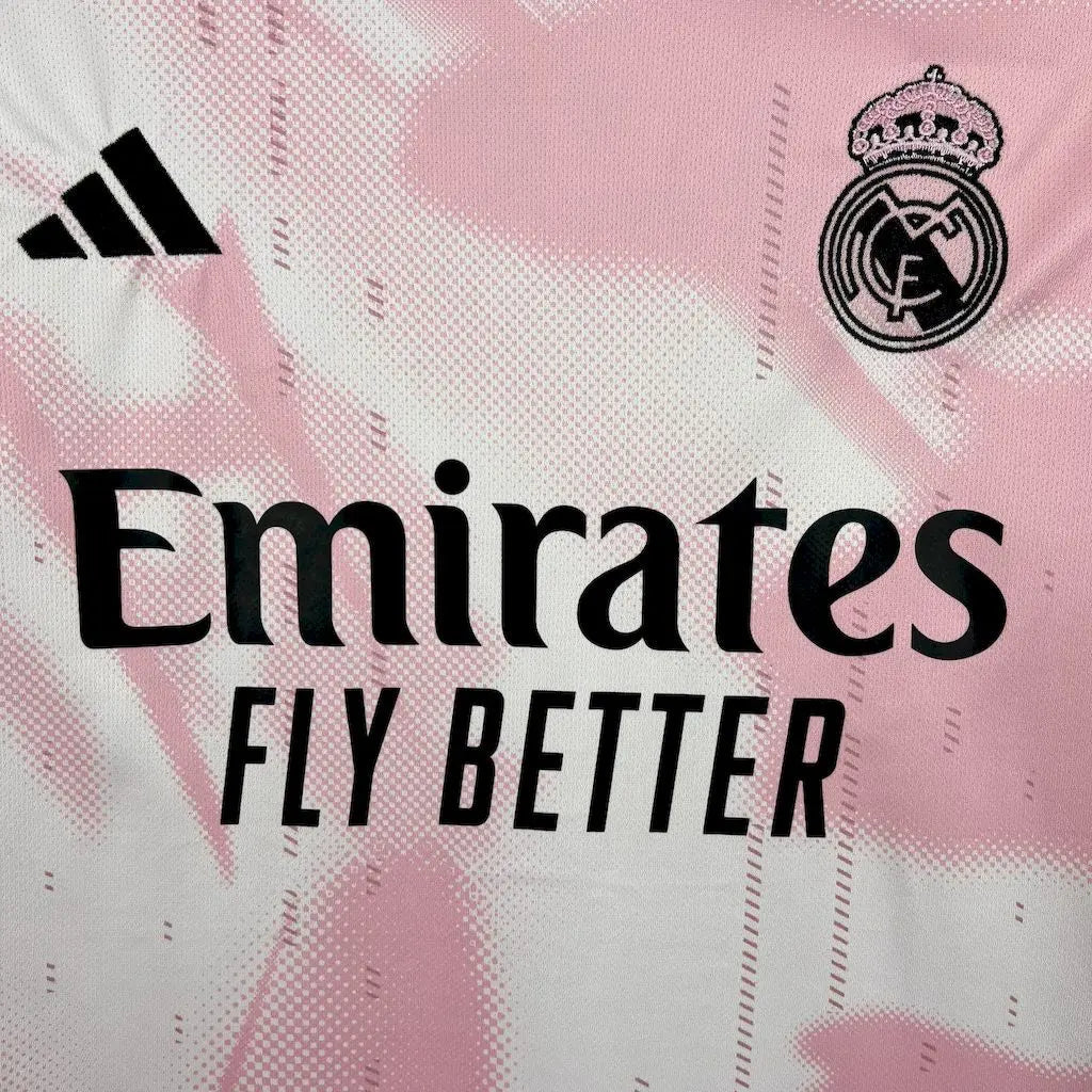 24/25 Maillot du Real Madrid Rose