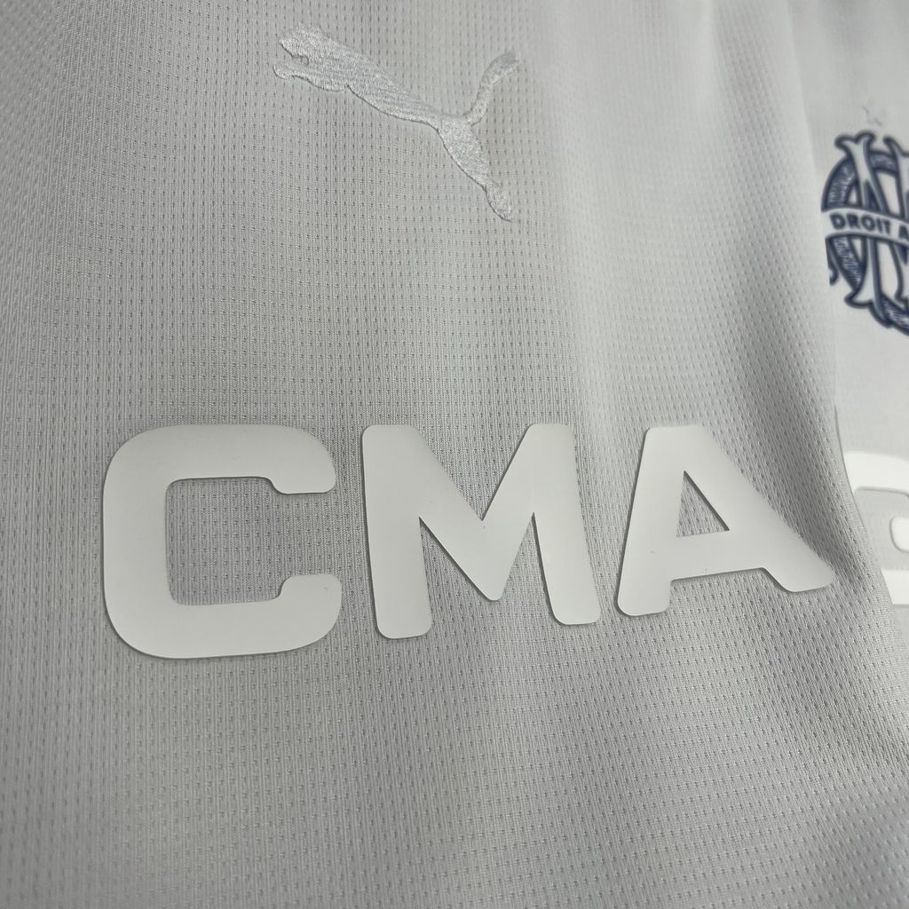 OLYMPIQUE DE MARSEILLE - "125TH ANNIVERSARY WHITE" JERSEY 24/25