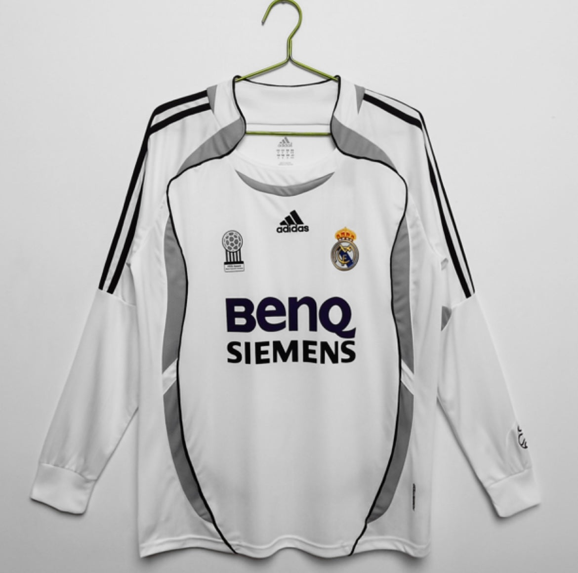 REAL MADRID - MAILLOT DOMICILE MANCHES LONGUES 06/07