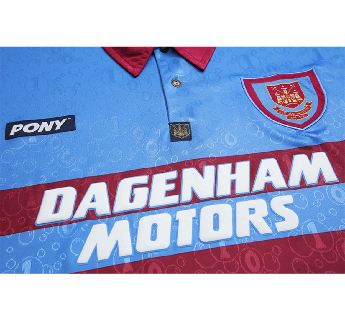 WEST HAM - AWAY SHIRT 1995/96