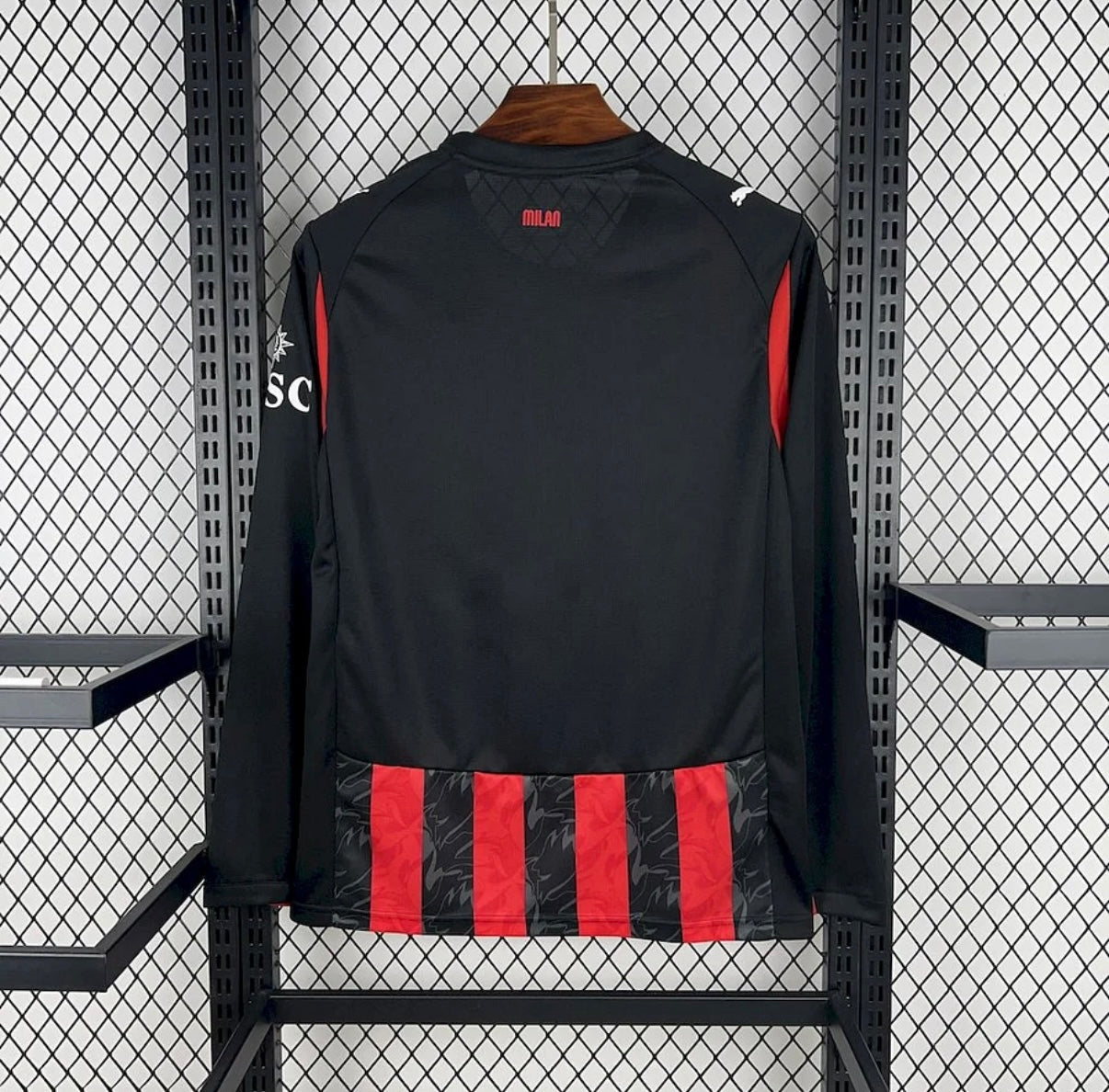 AC MILAN - MAILLOT DOMICILE MANCHES LONGUES 25/26
