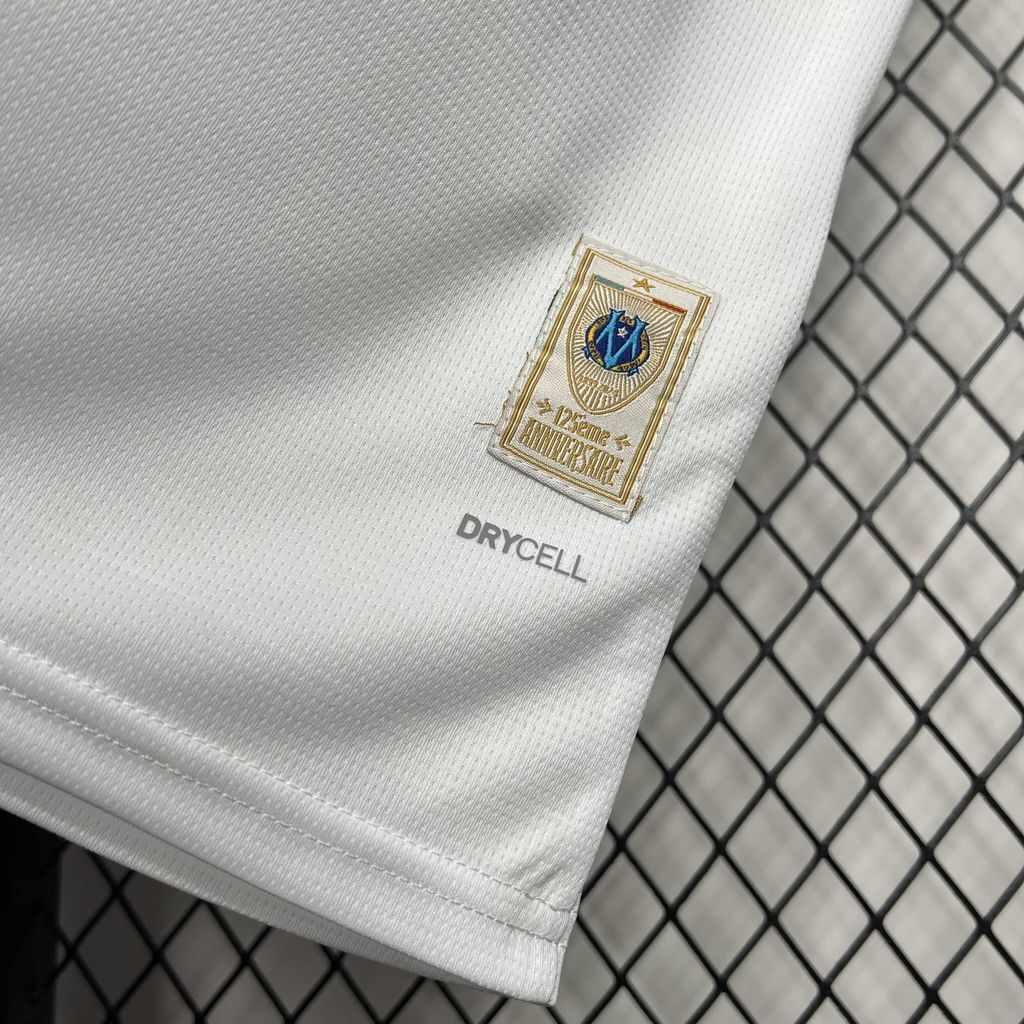 OLYMPIQUE DE MARSEILLE - "125TH ANNIVERSARY WHITE" JERSEY 24/25