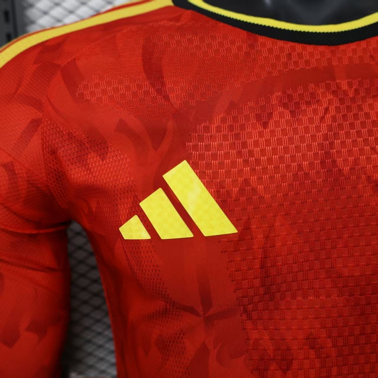 BELGIQUE - MAILLOT DOMICILE JOUEUR MANCHES LONGUES 2026