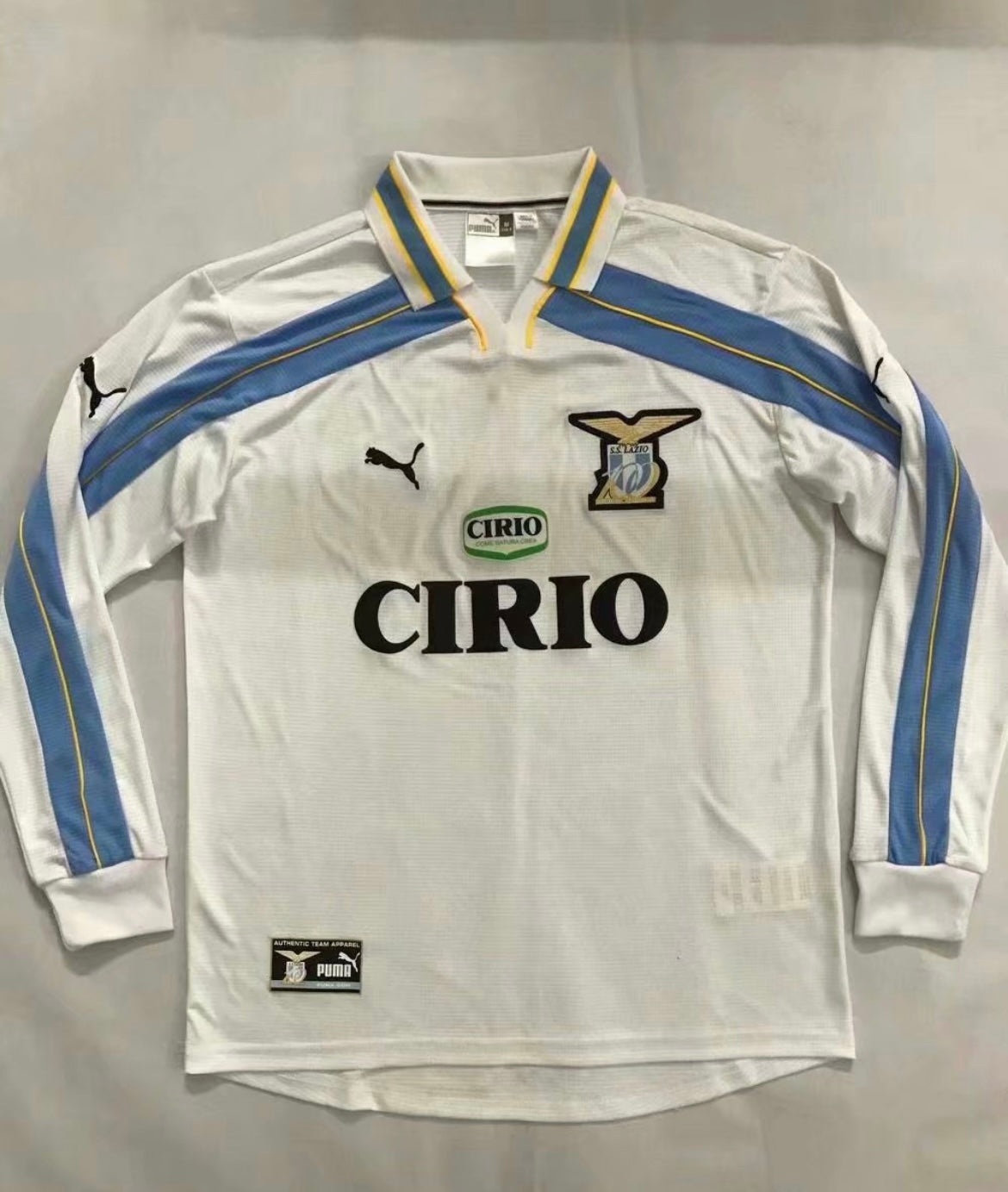 LAZIO - MAILLOT EXTÉRIEUR MANCHES LONGUES 1999/00