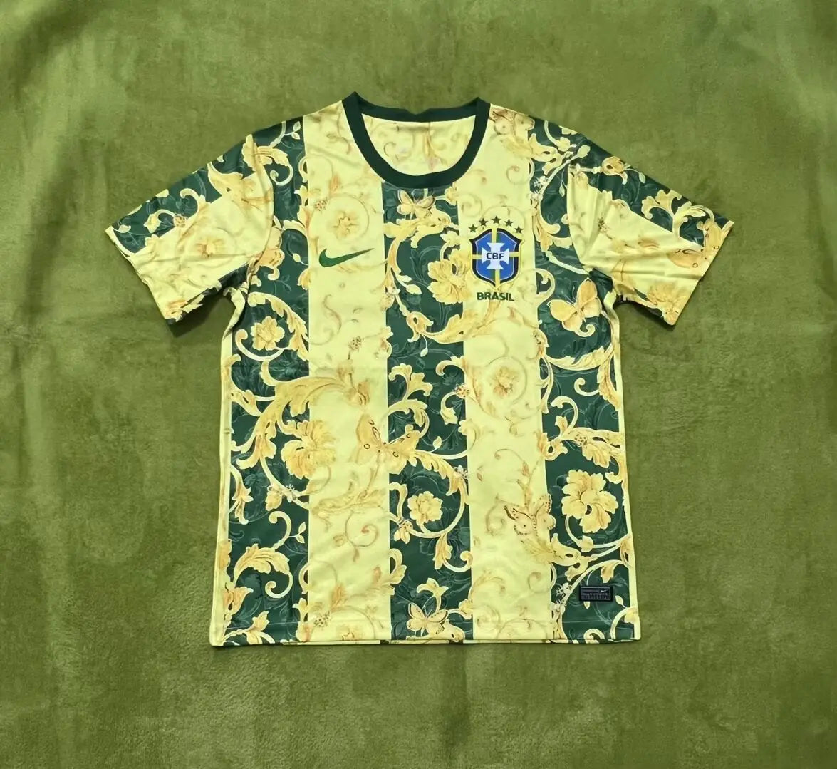 CONCEPT Maillot du BRÉSIL Jaune/Vert
