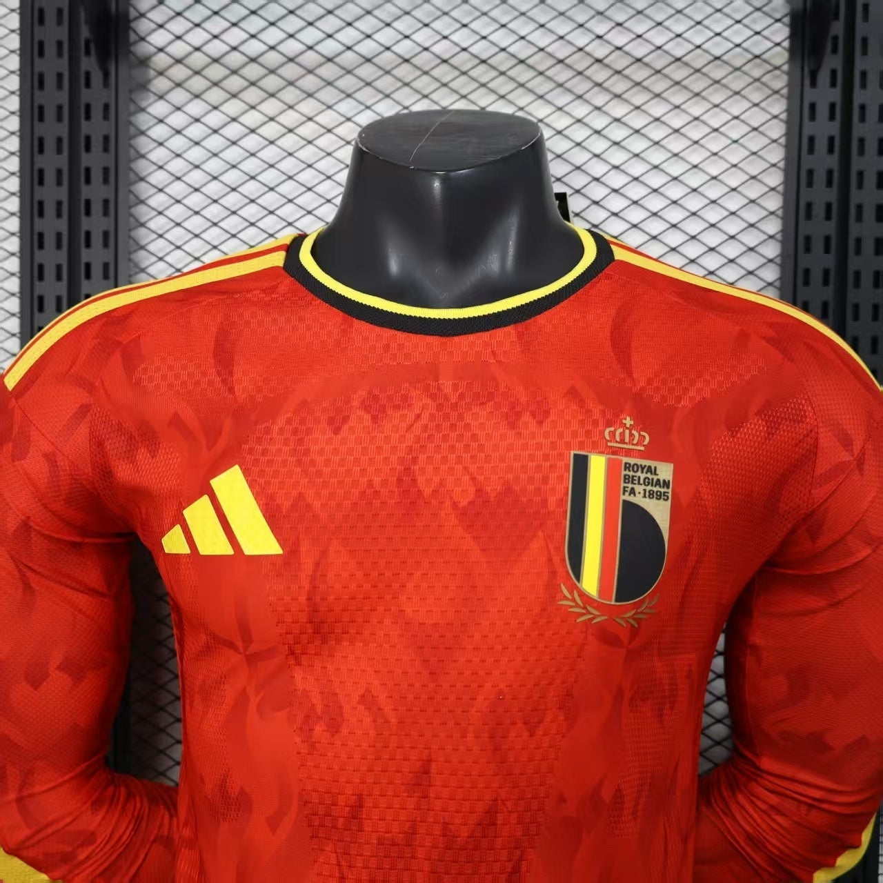 BELGIQUE - MAILLOT DOMICILE JOUEUR MANCHES LONGUES 2026