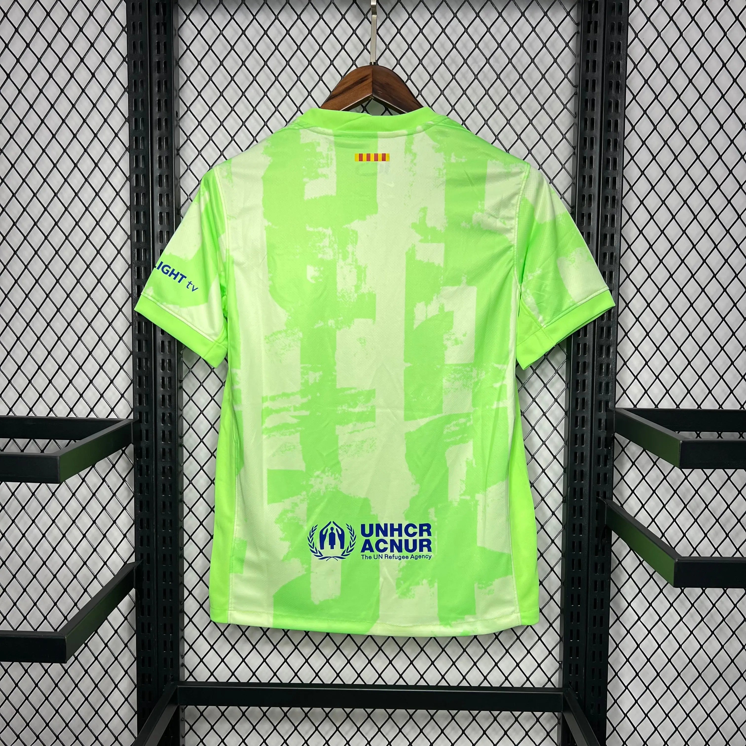 24/25 Maillot Third du FC BARCELONE Vert/Jaune