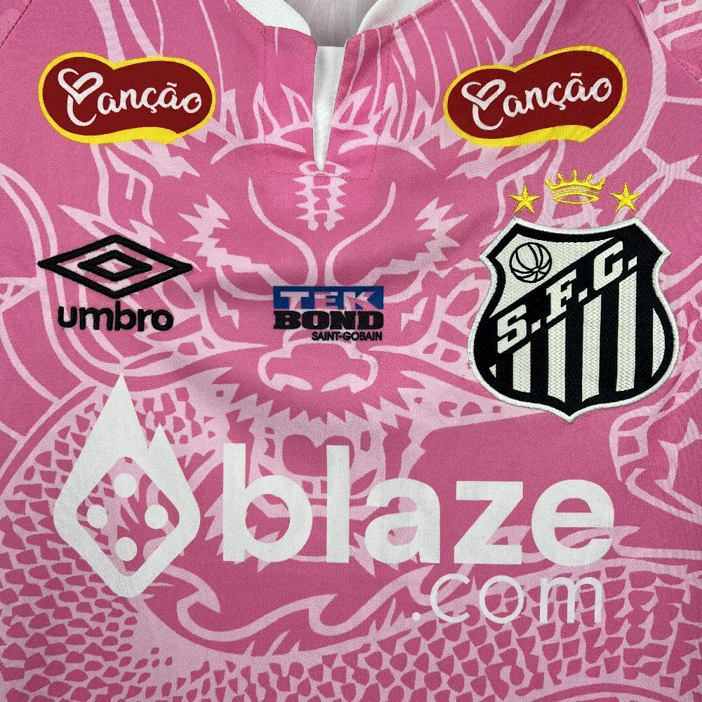 SANTOS - MAILLOT CONCEPT "DRAGON ROSE" 25/26