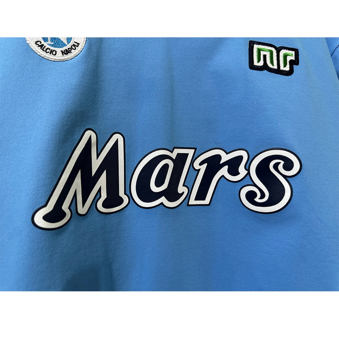 NAPLES - MAILLOT DOMICILE MANCHES LONGUES 1988/89