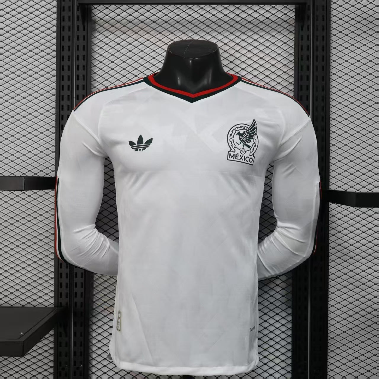 MÉXIQUE - MAILLOT EXTÉRIEUR JOUEUR MANCHES LONGUES 2026