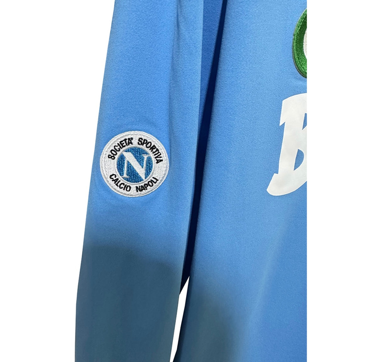 NAPLES - MAILLOT DOMICILE MANCHES LONGUES 1987/88