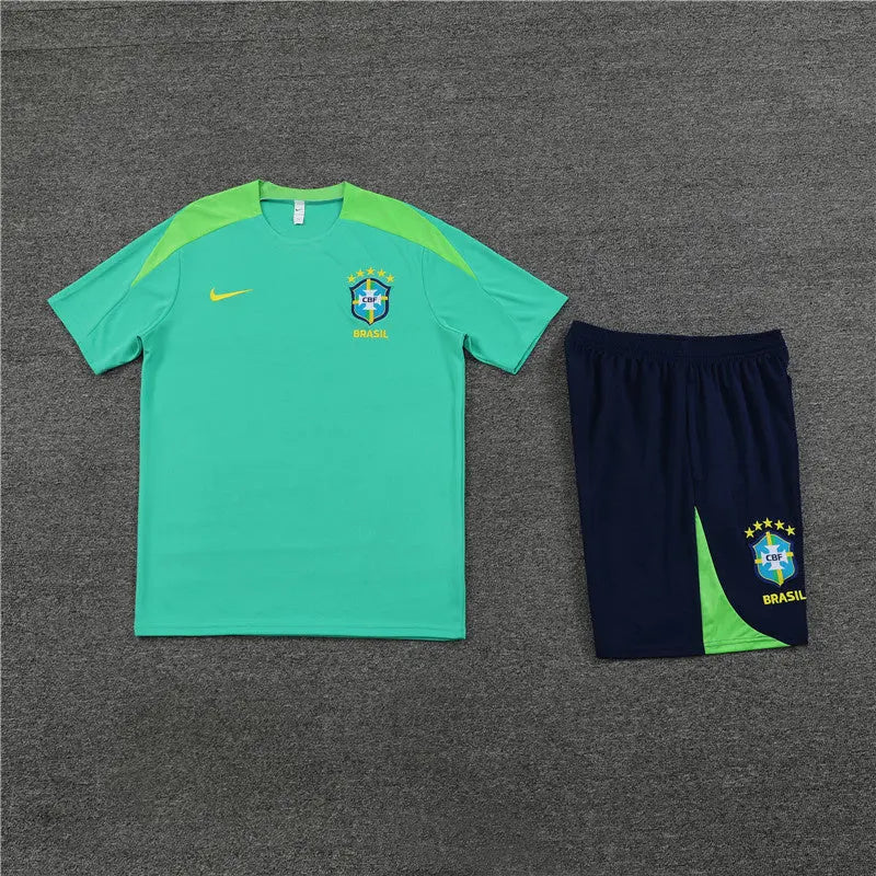23/24 Ensemble d’échauffement BRÉSIL Vert/Noir