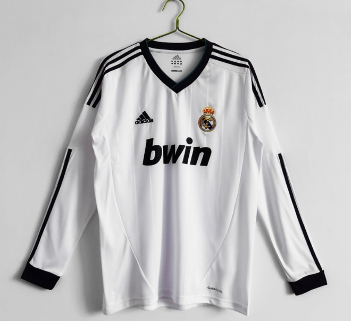 REAL MADRID - MAILLOT DOMICILE MANCHES LONGUES 12/13