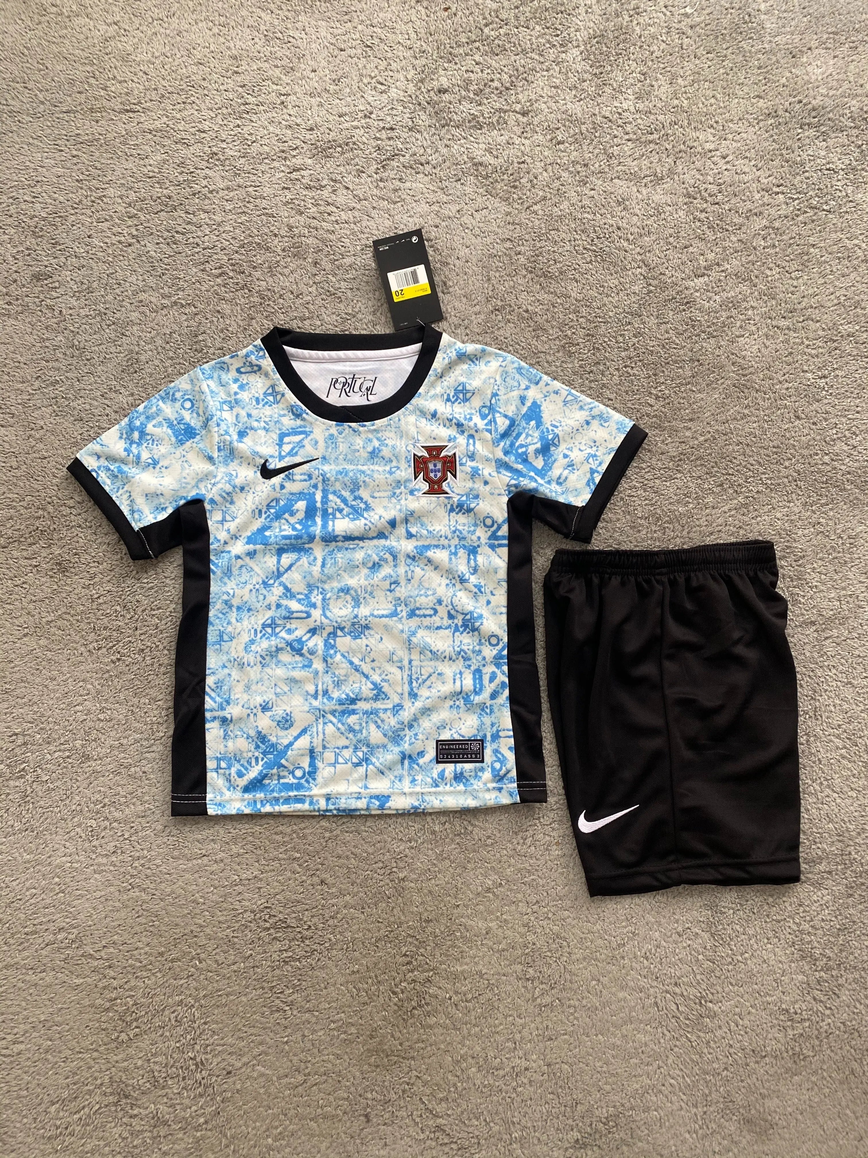 Ensemble Portugal bleu/blanc 23/24