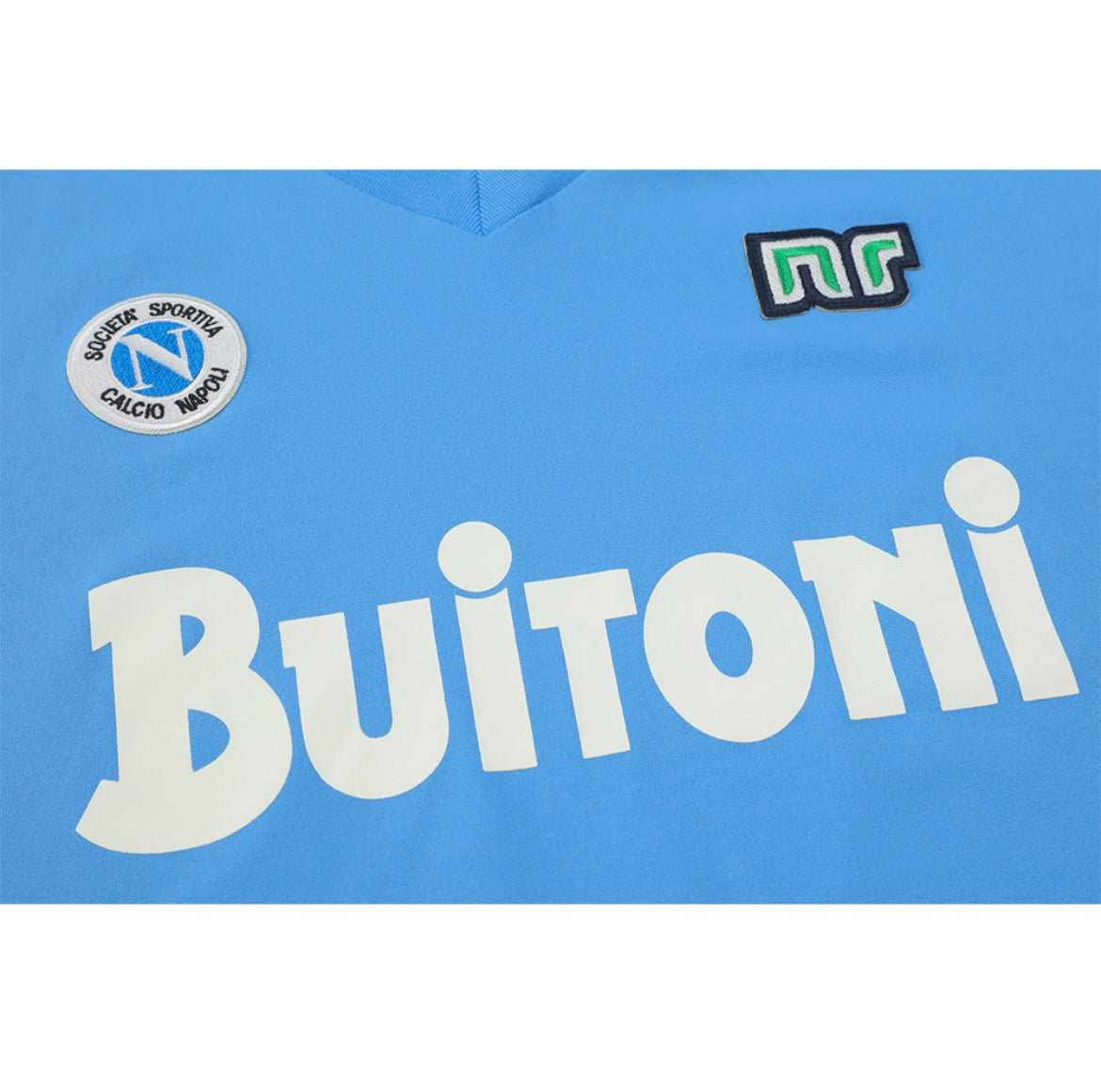 NAPLES - MAILLOT DOMICILE 1986/87