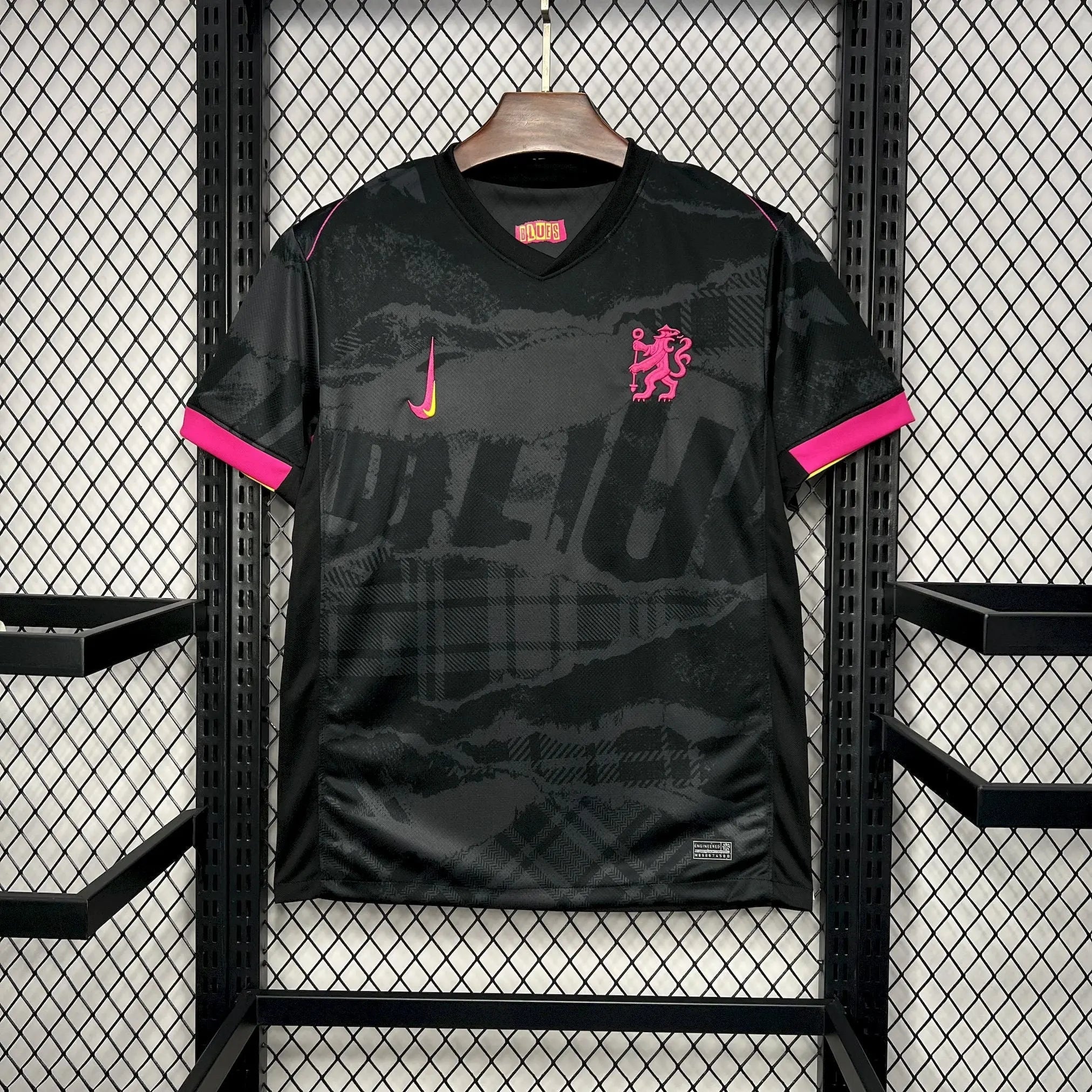 24/25 Maillot Third de CHELSEA Rose/Noir