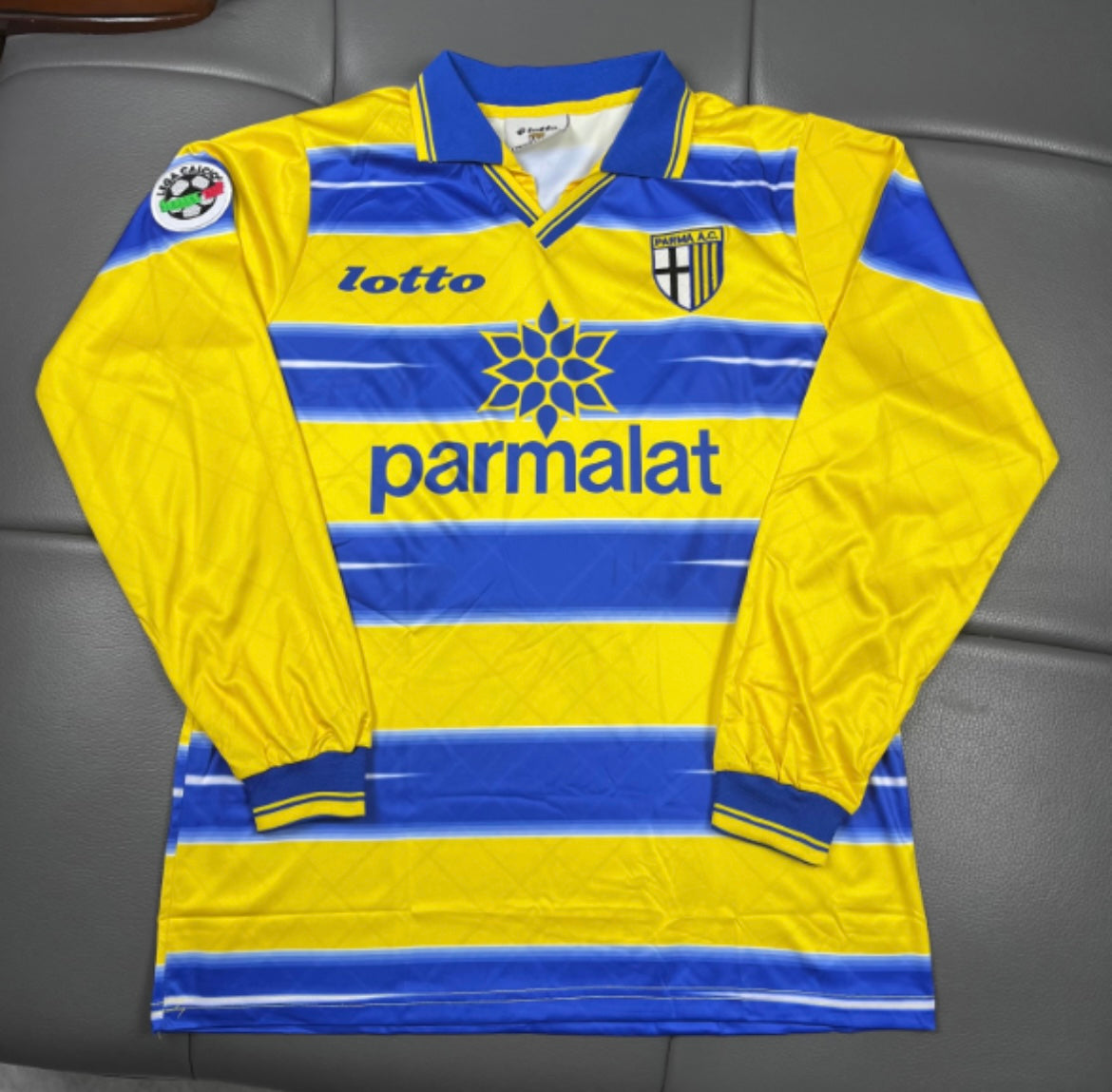 PARME - MAILLOT DOMICILE MANCHES LONGUES 1998/99