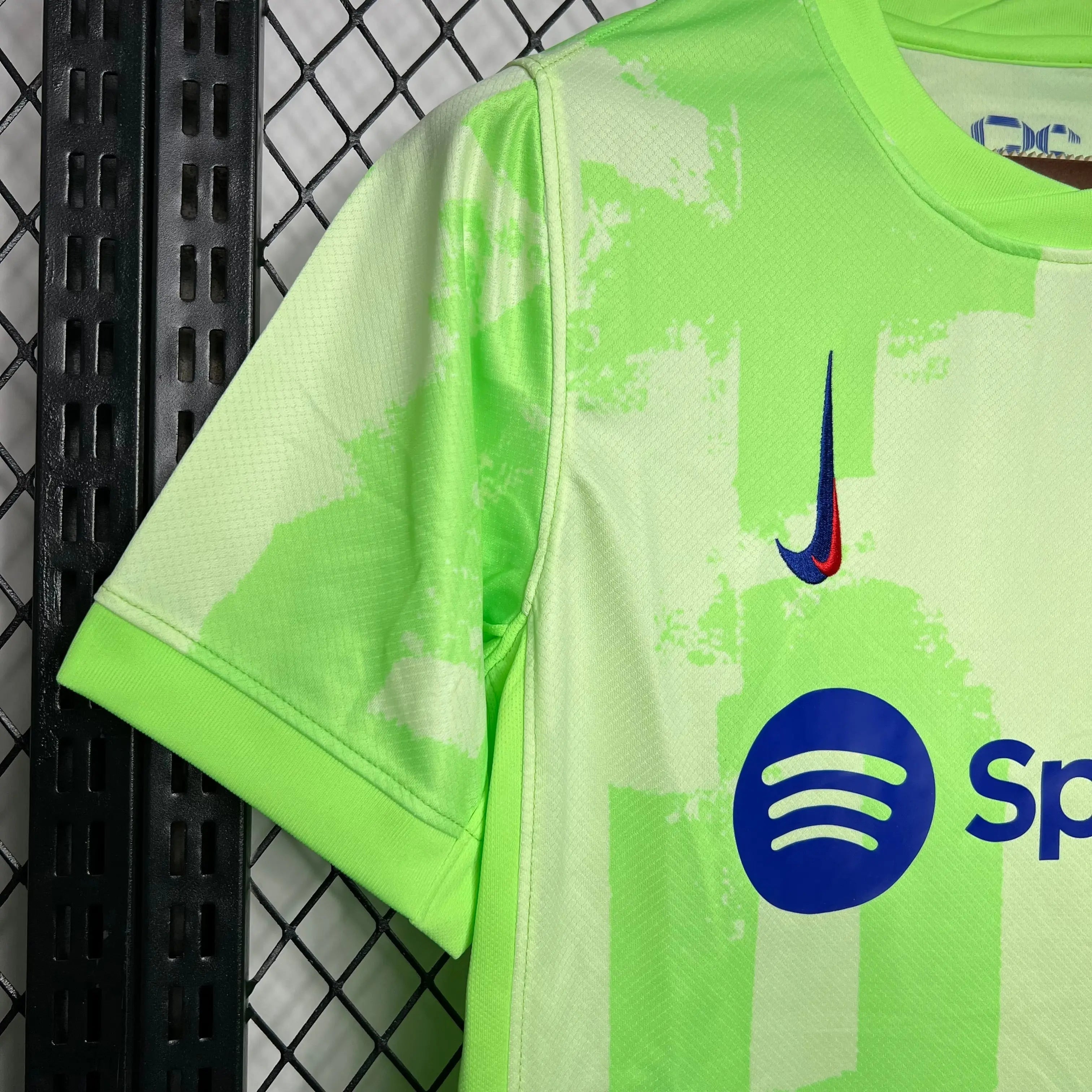24/25 Maillot Third du FC BARCELONE Vert/Jaune