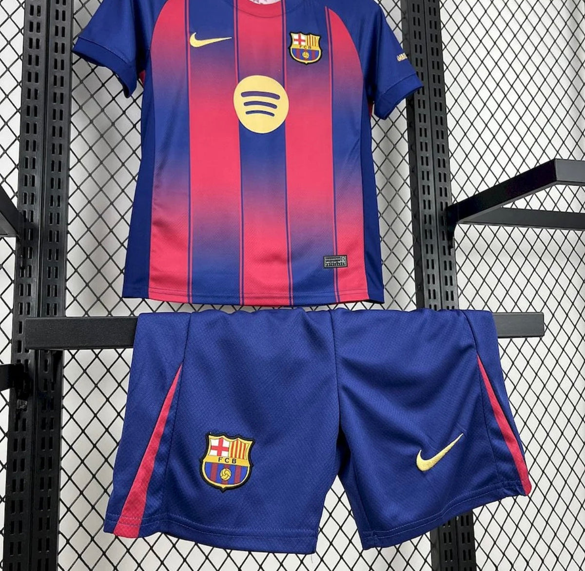 FC BARCELONE - ENSEMBLE ENFANT DOMICILE 25/26