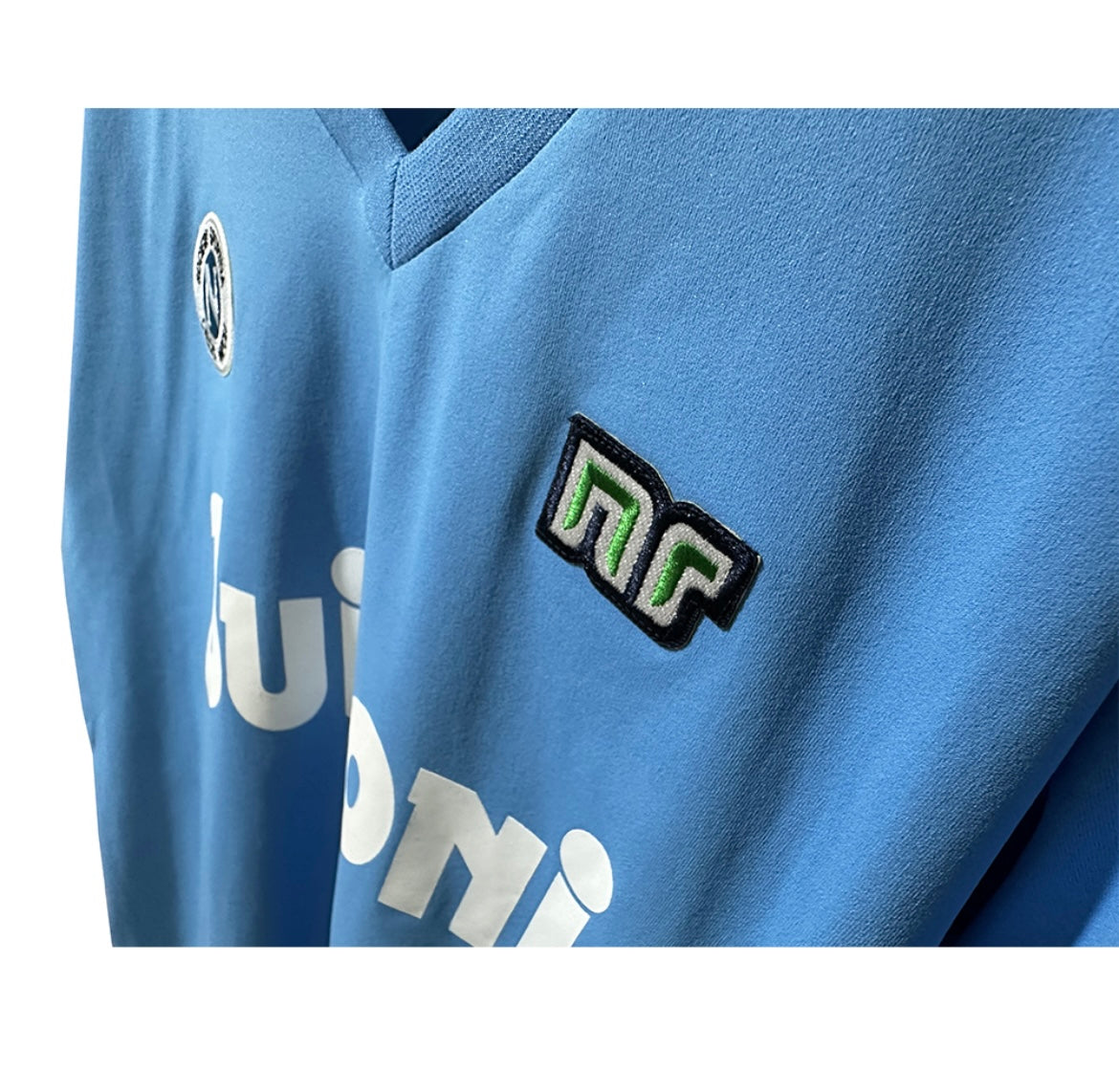 NAPLES - MAILLOT DOMICILE MANCHES LONGUES 1986/87