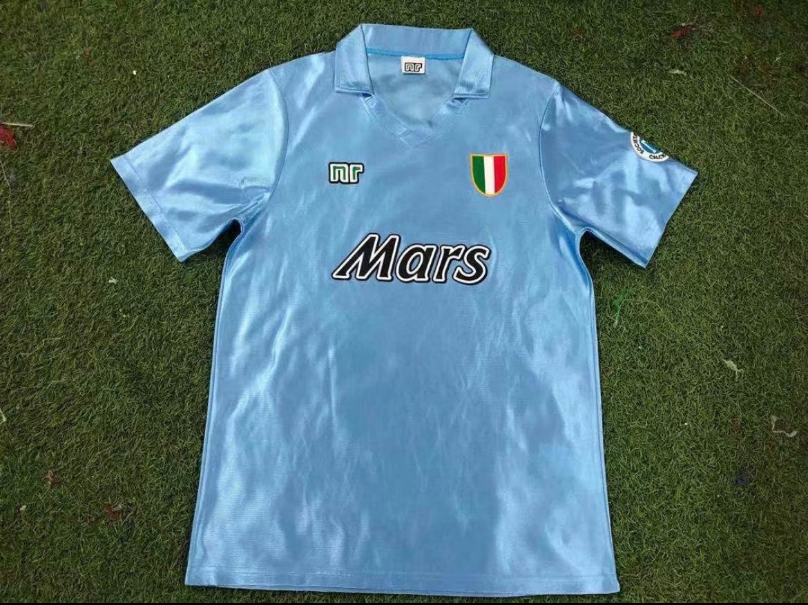 NAPLES - MAILLOT DOMICILE 1990/91