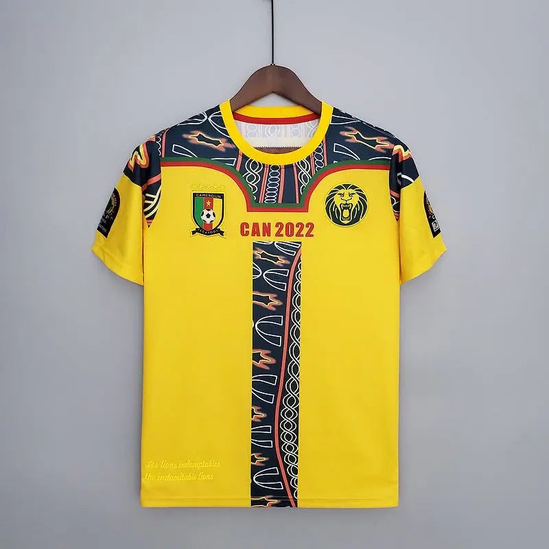 CAMEROUN - MAILLOT CONCEPT JAUNE 2022
