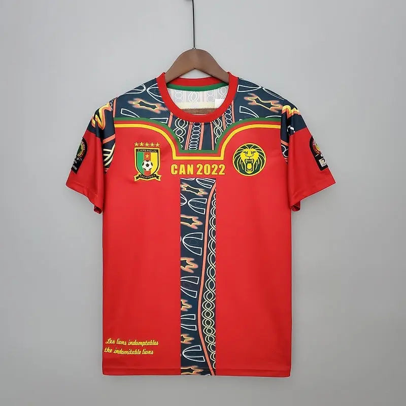 CAMEROUN - MAILLOT CONCEPT ROUGE 2022