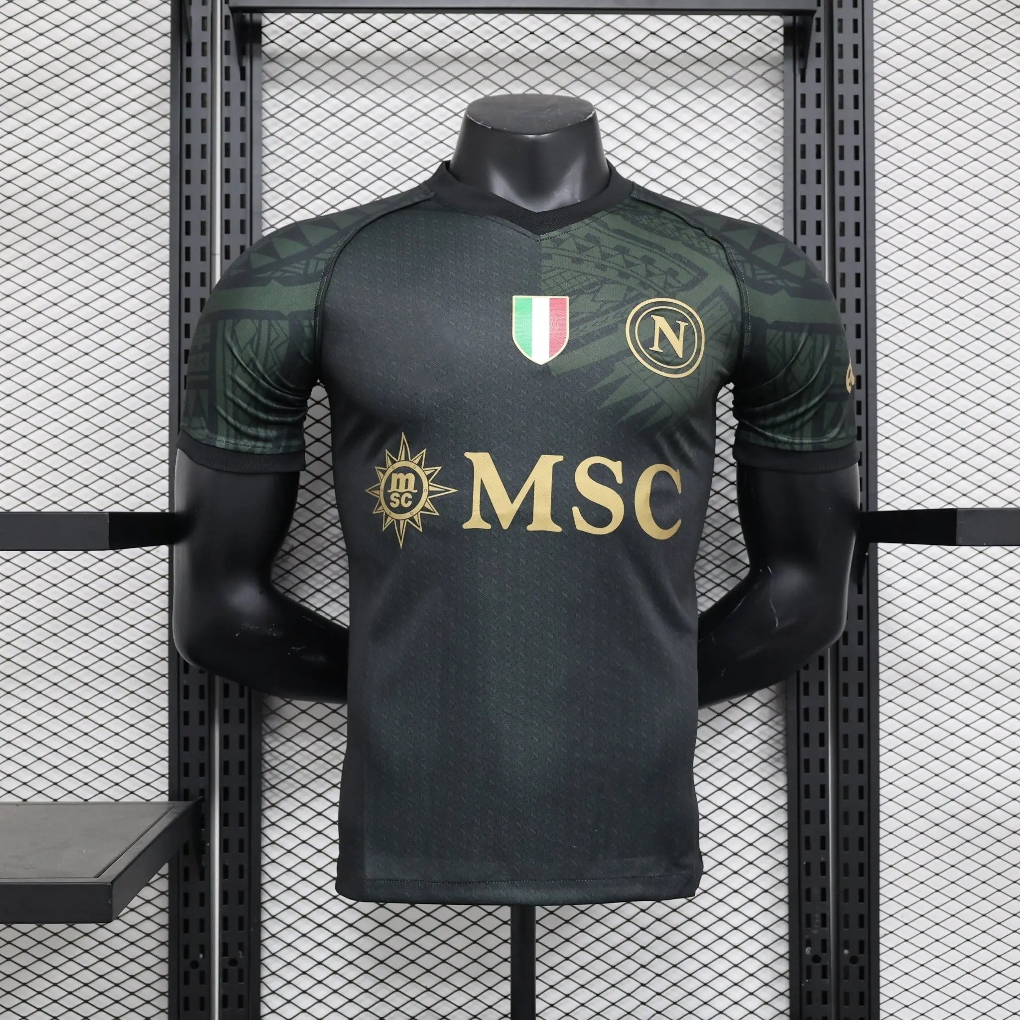 NAPLES - MAILLOT CONCEPT JOUEUR VERT 23/24