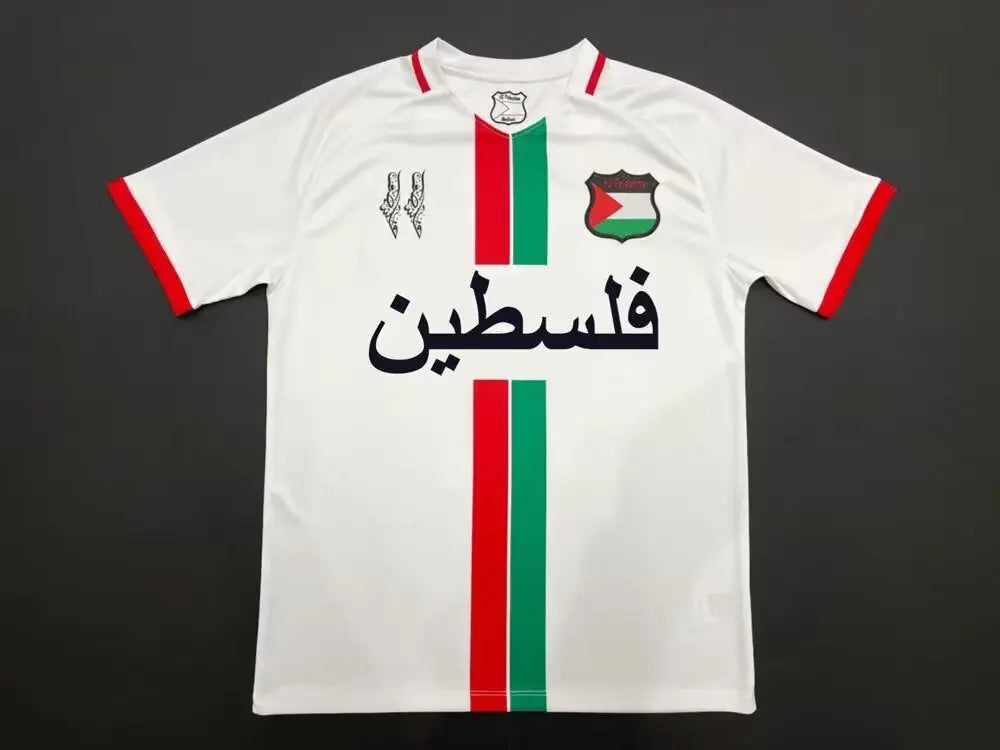2024 Maillot Adulte PALESTINE Blanc SPÉCIALE