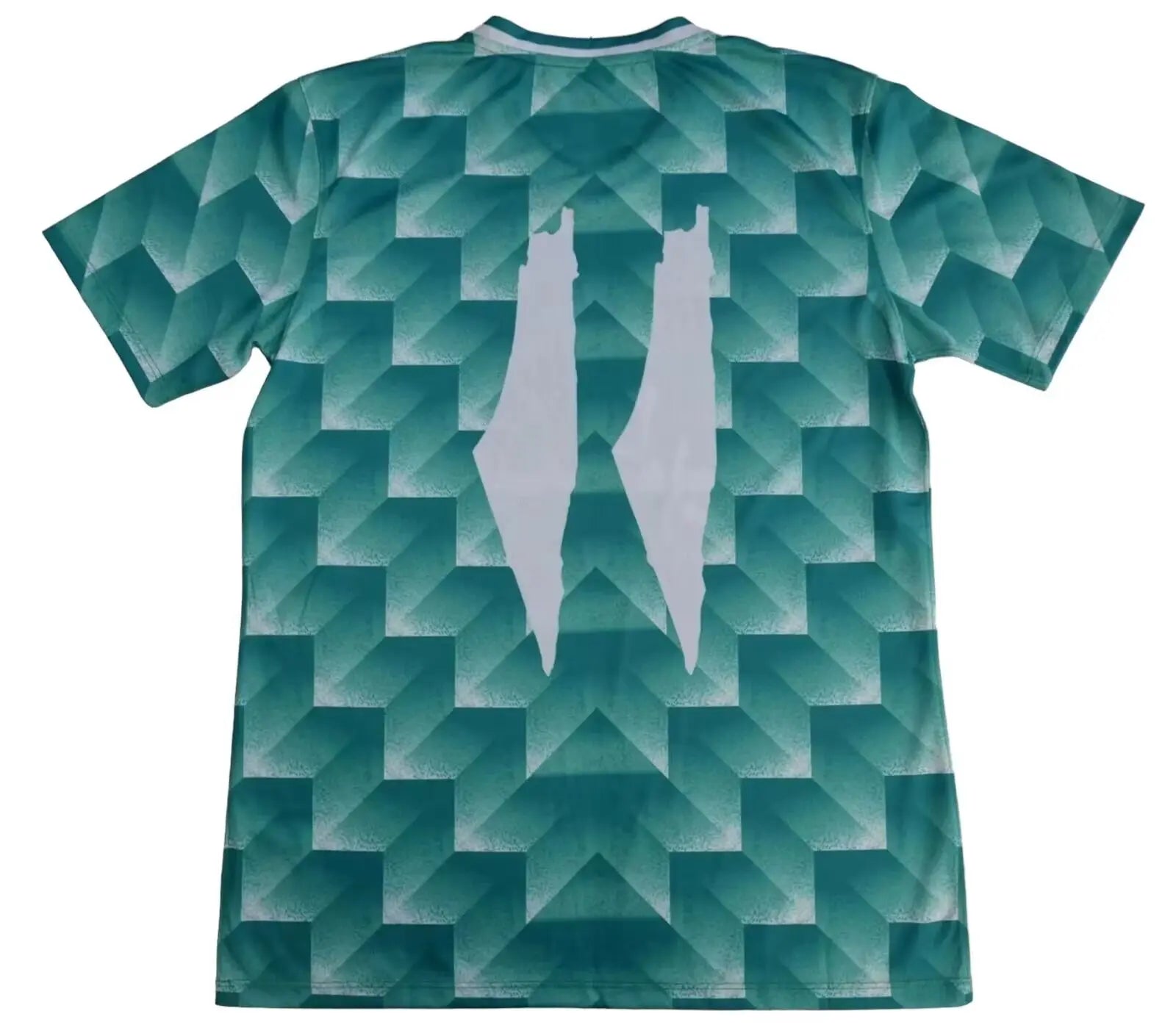 2024 Maillot Adulte PALESTINE Turquoise SPÉCIALE