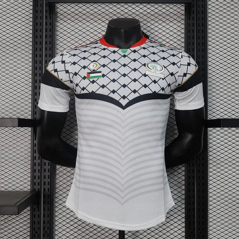 2024 Maillot Adulte Entraînement PALESTINE Blanc