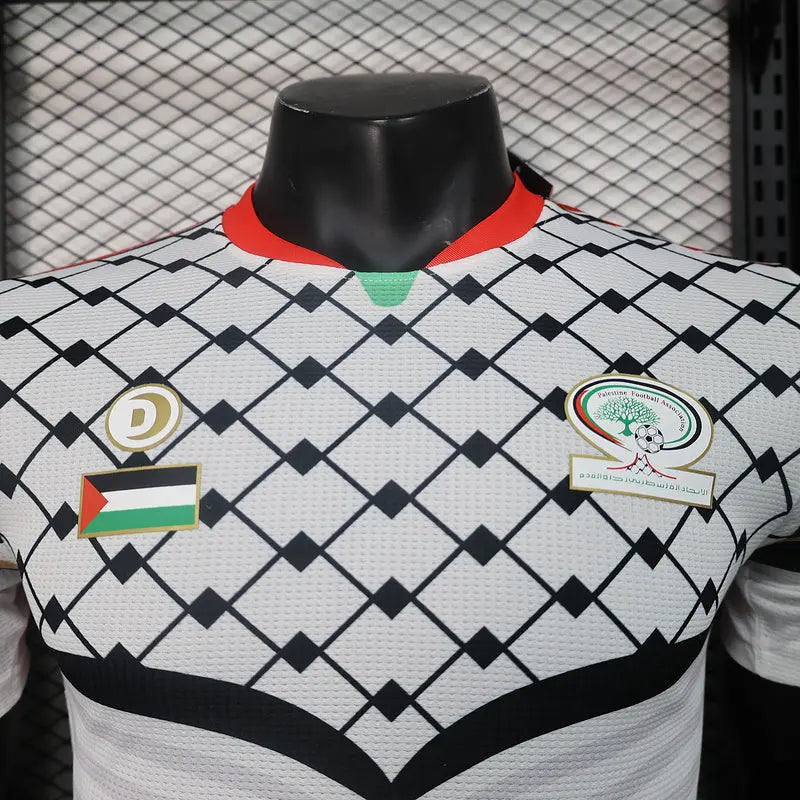 2024 Maillot Adulte Entraînement PALESTINE Blanc