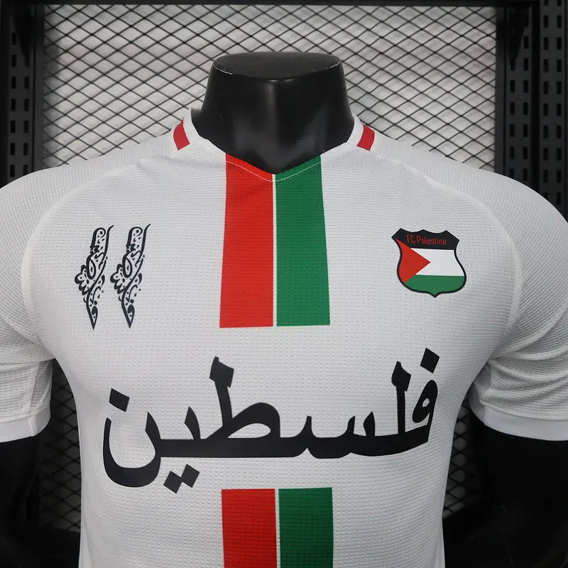 2024 Maillot Adulte Entraînement PALESTINE Blanc