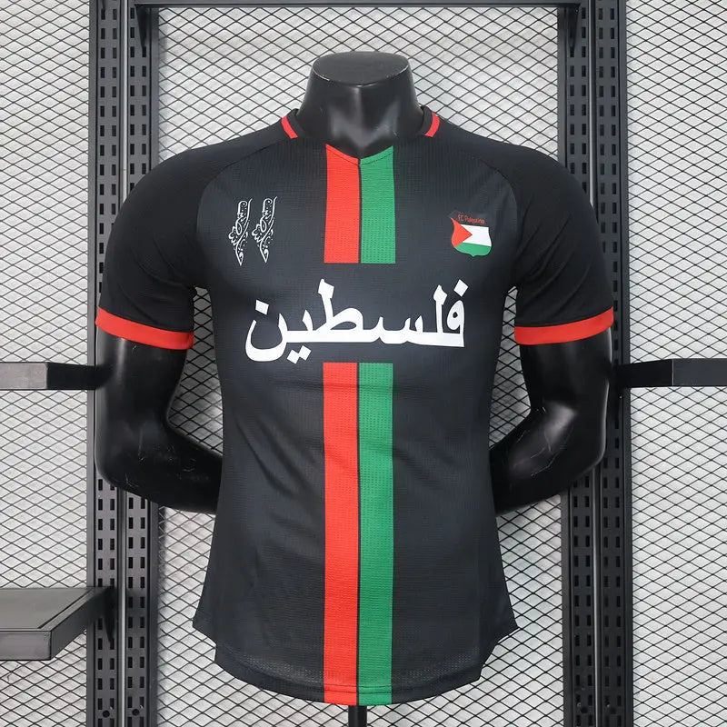 2024 Maillot Adulte Entraînement PALESTINE Noir