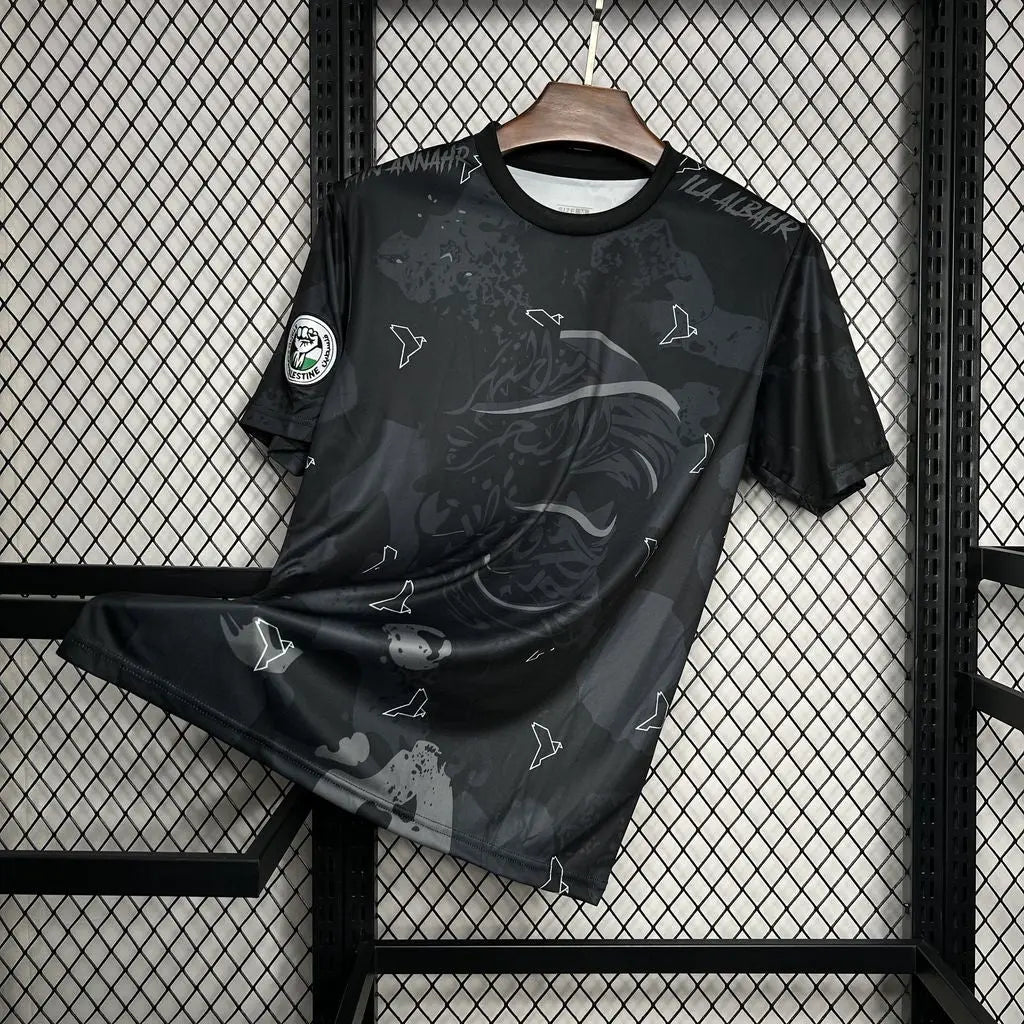 24/25 Maillot Adulte PALESTINE EDITION SPÉCIAL Noir