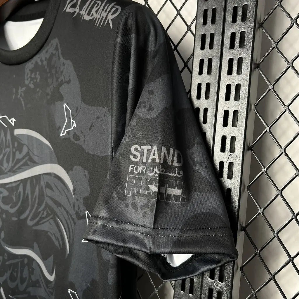 24/25 Maillot Adulte PALESTINE EDITION SPÉCIAL Noir
