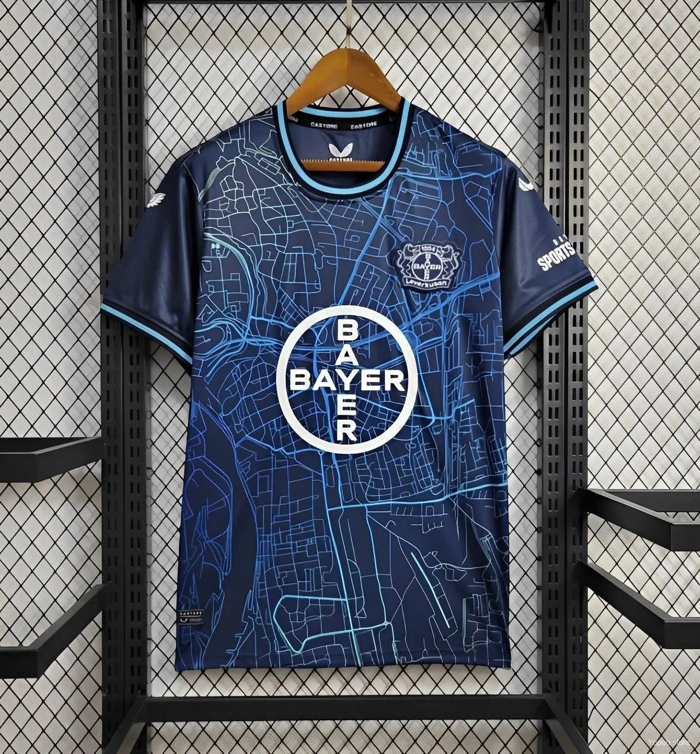 BAYER 04 LEVERKUSEN - MAILLOT CONCEPT CHARCOAL BLEU 24/25