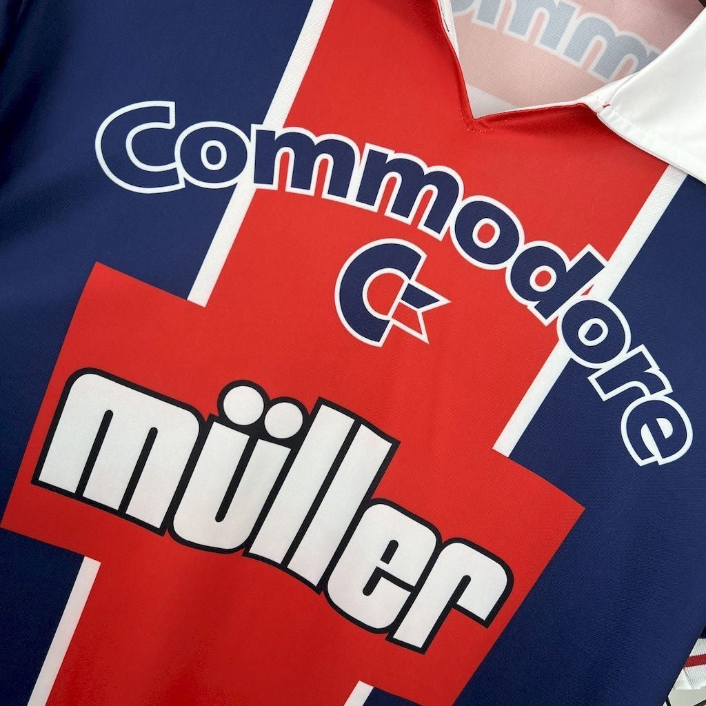 PARIS SAINT GERMAIN - MAILLOT DOMICILE RETRO 91/92