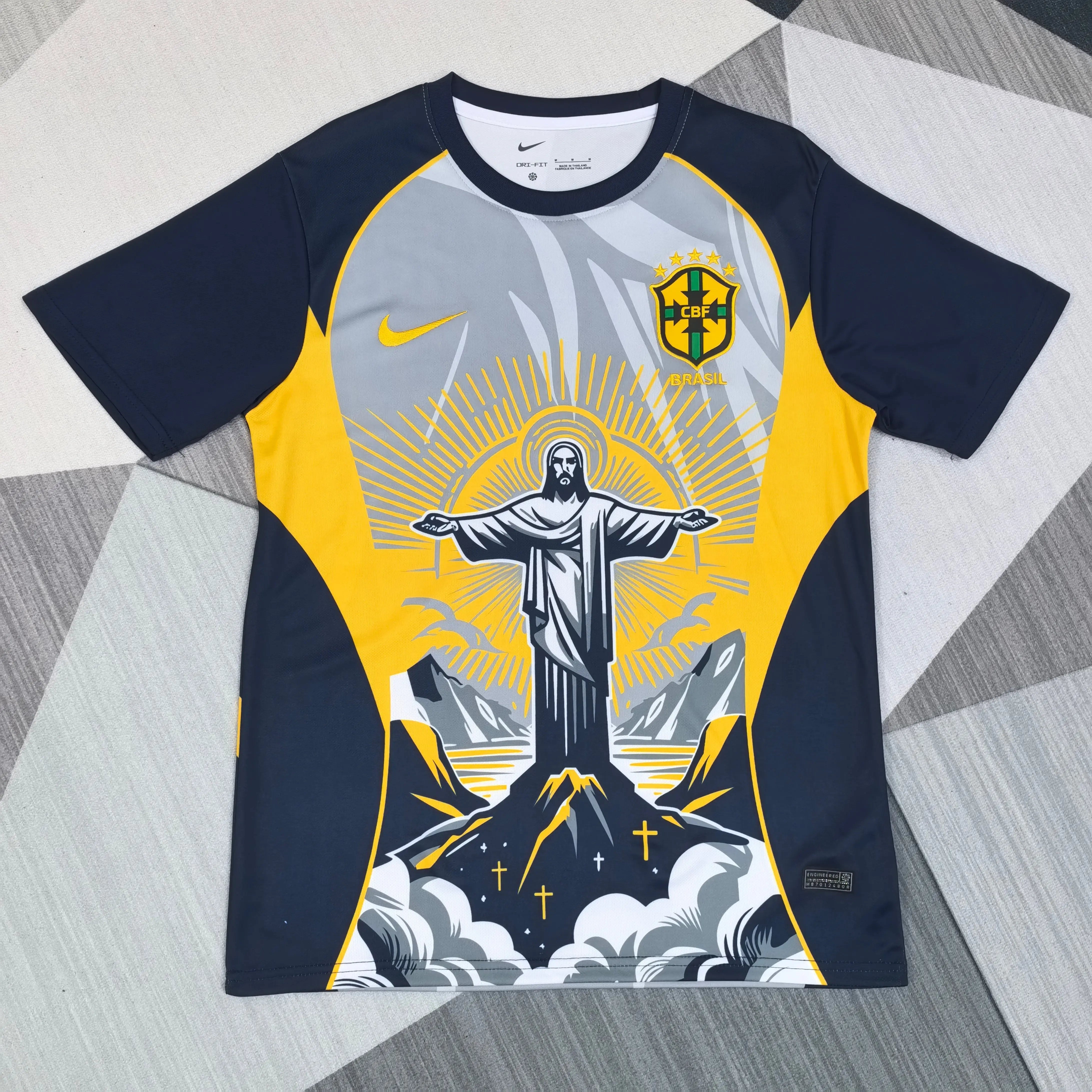 Maillot Brésil Concept spécial "Christ" 2024