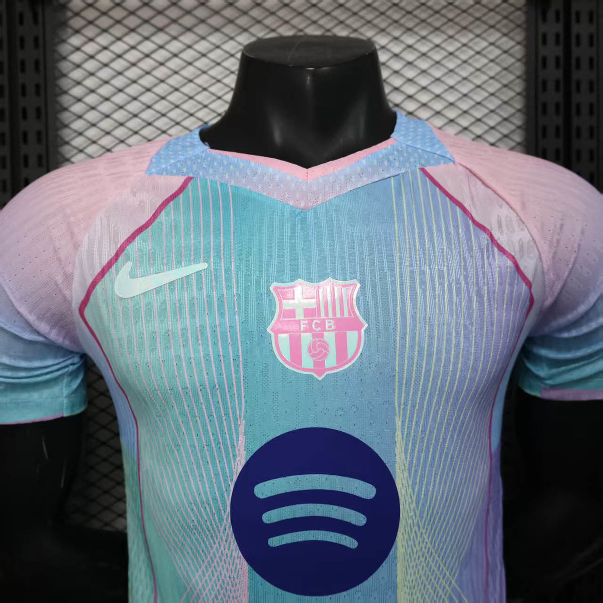 FC BARCELONE - MAILLOT CONCEPT " BLEU " JOUEUR