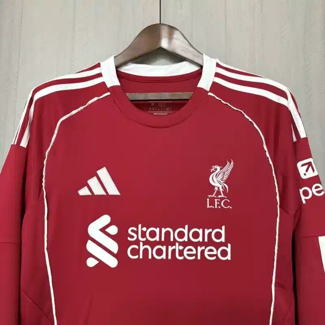 LIVERPOOL - MAILLOT DOMICILE MANCHES LONGUES 25/26