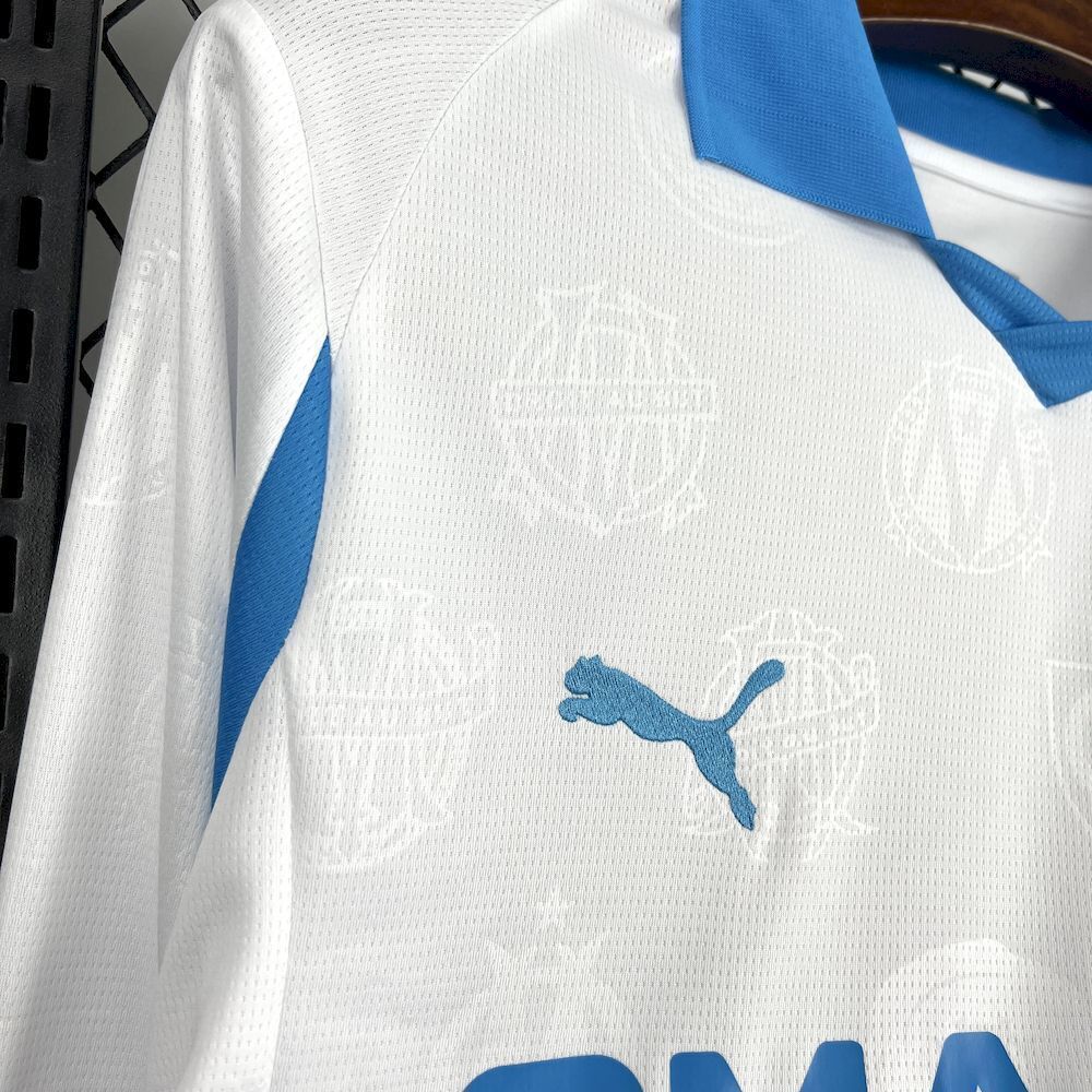 OLYMPIQUE DE MARSEILLE - MAILLOT DOMICILE MANCHES LONGUES 25/26