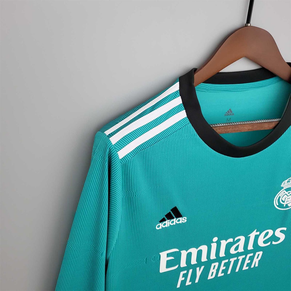 REAL MADRID - MAILLOT EXTÉRIEUR THIRD MANCHES LONGUES 21/22