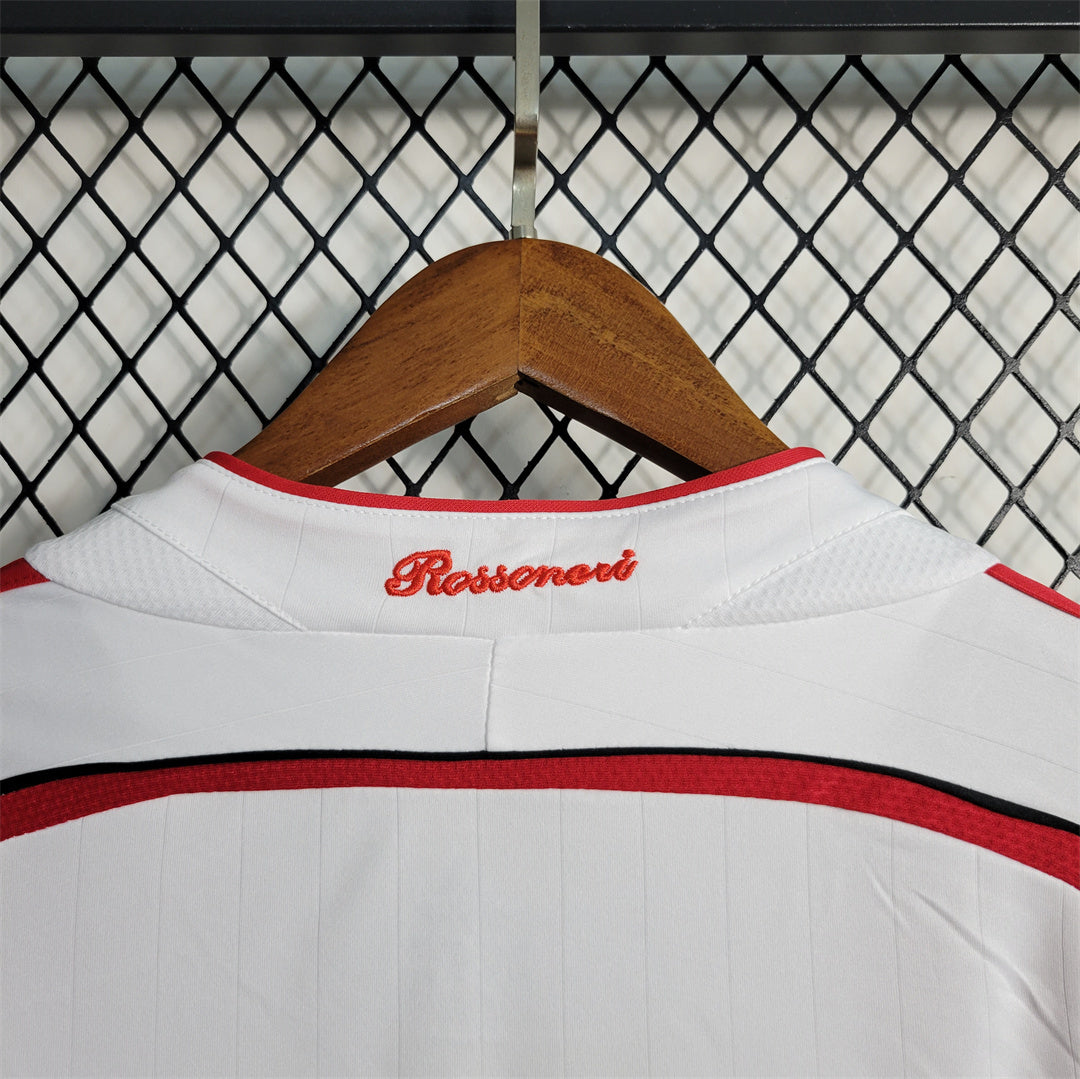 AC MILAN - MAILLOT EXTÉRIEUR MANCHES LONGUES RETRO 06/07