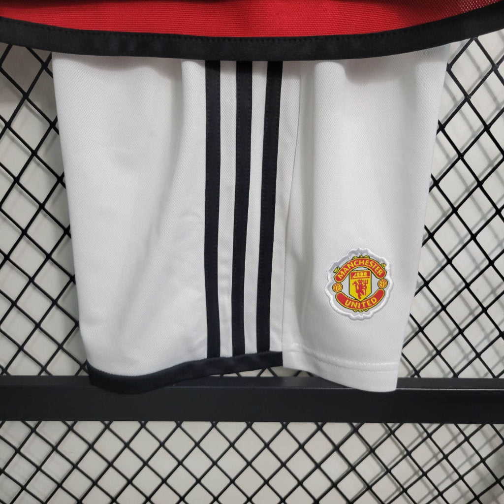 MANCHESTER UNITED - ENSEMBLE ENFANT DOMICILE MANCHES LONGUES 23/24
